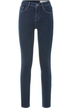 Esmara ® Damen Jeans (40 (lange Länge), dunkelblau)