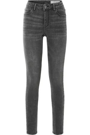 Esmara ® Damen Jeans (dunkelgrau, 40 (lange Länge))