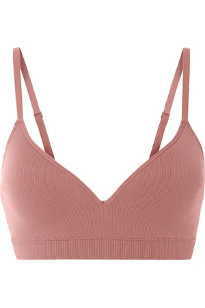 Esmara ® Damen Soft BH Seamless (Rosa, 85B)
