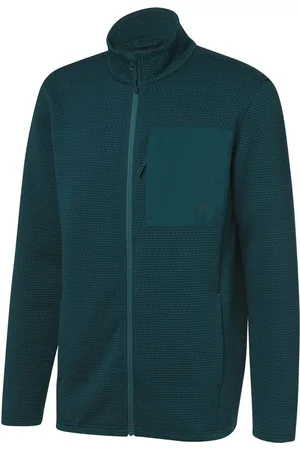 Crivit Herren Funktionsjacke Struktur (petrol, XL (56/58))