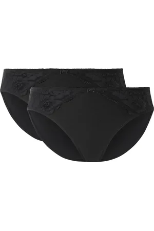 Esmara ® Damen Slip mit Spitze 2er ( , XL(48/50))