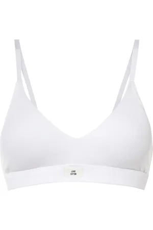Esmara ® Damen Bustier Doppelripp (Weiß, M (40/42))
