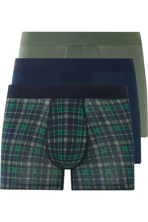 Livergy ® Herren Boxer 3 Stück (navy/karriert/ , 7/XL)