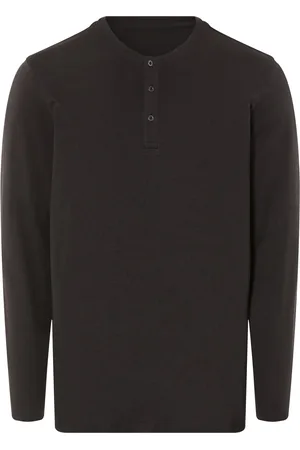 Livergy ® Herren Langarmshirt mit Knopfleiste ( , M (48/50))