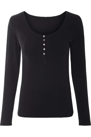 Esmara ® Damen Langarmshirt Rippe ( , XS (32/34))