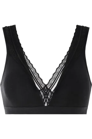 Esmara ® Damen Bralette mit Spitze ( , S(36/38))