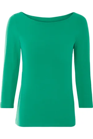 Esmara ® Damen Langarmshirt (grün, L (44/46))