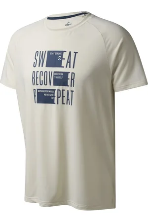 Crivit Herren Funktionsshirt (creme, M (48/50))