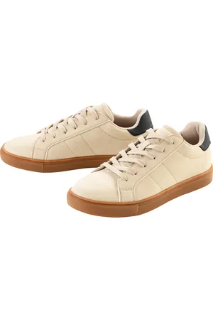 Esmara ® Damen Sneaker (creme/schwarz, 40)