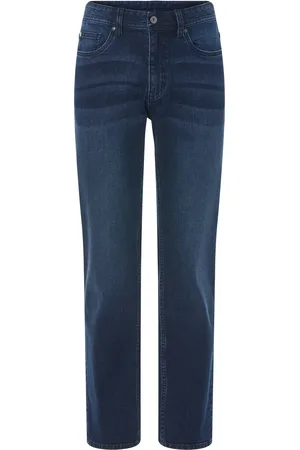 Livergy ® Herren Jeans Straight Fit (Dunkelblau, 50 (34/32))