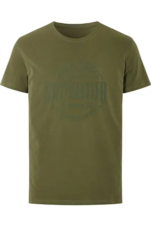 Livergy ® Herrn T-Shirt (olive, L (52/54))