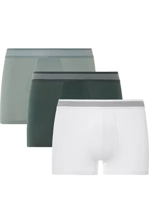 Livergy ® Herren Boxer, 3 Stück (5/M, grün/weiß)