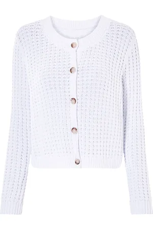Esmara ® Damen Cardigan (weiß, S(36/38))