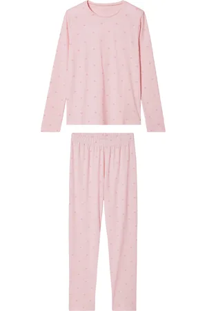 PEPPERTS! ® Kinder Mädchen Pyjama (rosa, 146/152)