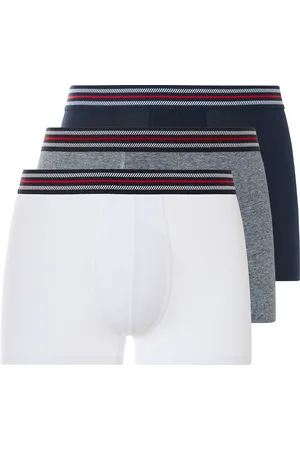 Livergy ® Herren Boxer 3er (navy/hellblau/weiß, 4/S)