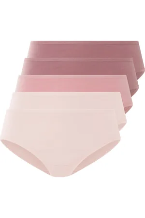 Esmara ® Damen Hipster, 5 Stück (hellpink/ /dunkelpink, S(36/38))
