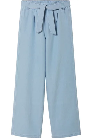 PEPPERTS! ® Kinder Mädchen Sommerjeans (Hellblau, 158/164)