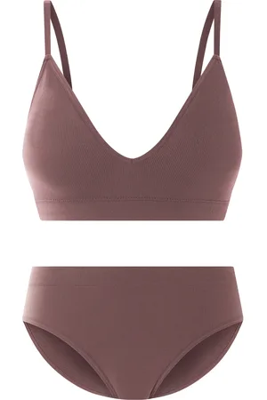 Esmara ® Damen Unterwäsche Set (Beere, M(40/42))