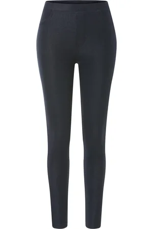 Esmara ® Damen Jeggings Wirk (Dunkelblau, S(36/38))