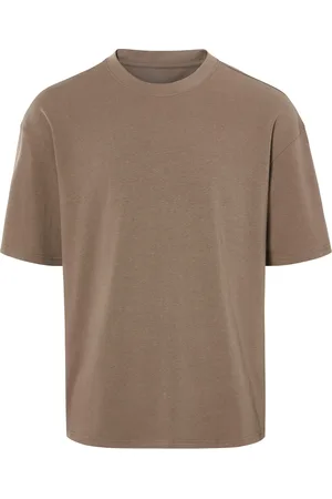 Livergy ® Herren T-Shirt Oversiz (Braun, XL(56/58))