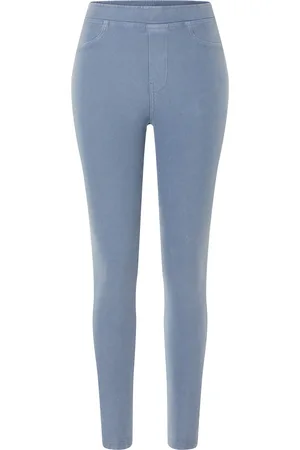 Esmara ® Damen Jeggings Wirk (Hellblau, S(36/38))
