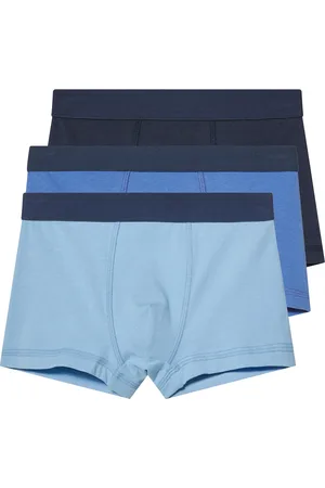 PEPPERTS! ® Kinder Jungen Boxer, 3 Stück (navy/blau, 134/140)