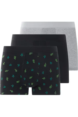 Livergy ® H Boxer bunt 3er ( /grau/Kaktus, 6/L)