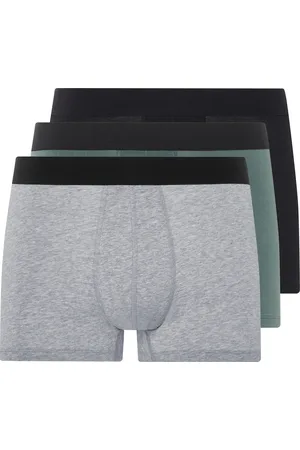 Livergy ® Herren Boxer, 3 Stück ( /grau/grün, 6/L)