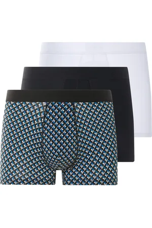 Livergy ® H Boxer bunt 3er (schwarz/weiß/geometrisch, 8/XXL)
