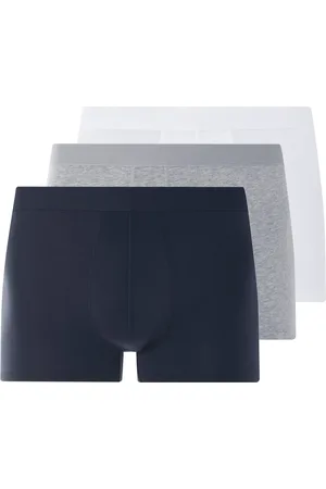 Livergy ® Herren Boxer, 3 Stück (marine/grau/weiß, 9/3XL)