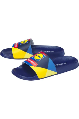 Crivit Badepantolette (navy/rot, 42)