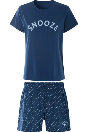 Esmara ® Damen Shorty Pyjama (navy, S (36/38))
