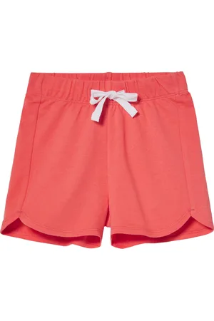 LUPILU ® Kleinkinder Mädchen Sweatshorts (koralle, 122/128)