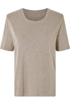 Esmara ® Damen T-Shirt (Taupe, L(44/46))