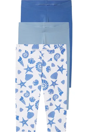LUPILU ® Kleinkinder Mädchen Leggings, 3 Stück ( , 110/116)