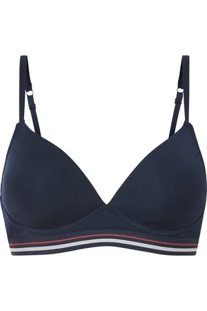 Esmara ® Damen Soft BH ohne Bügel (navy, 85C)