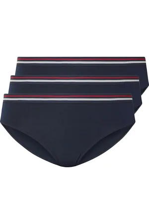 Esmara ® Damen Slip 3er Set (navy, XL (48/50))