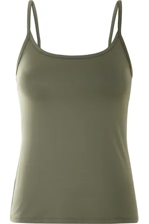 Esmara ® Damen Top Spaghettiträger (olive, S(36/38))