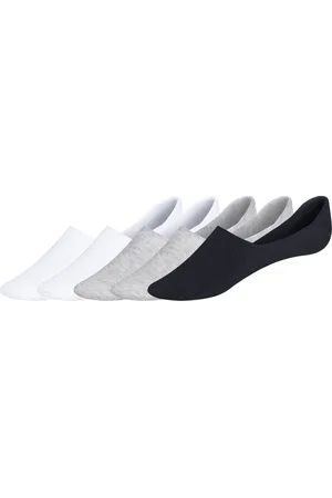 Esmara ® Damen Füßlinge, 5 Stück (weiß/grau/schwarz, 39-42)