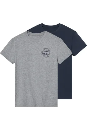 PEPPERTS! ® Kinder Jungen T-Shirt, 2 Stück ( /navy, 158/164)