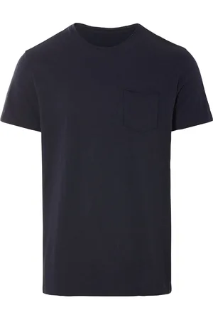 Livergy ® Herren T-Shirt mit Leinen (navy, L(52/54))