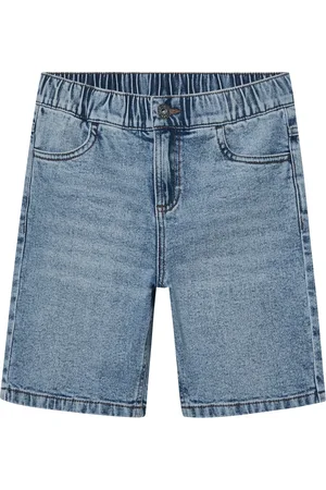 PEPPERTS! ® Kinder Jungen Shorts Denim (Hellblau, 158/164)