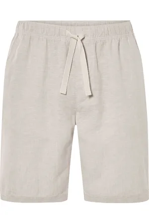 Livergy ® Herren Bermuda mit Leinen ( , XL (56/58))