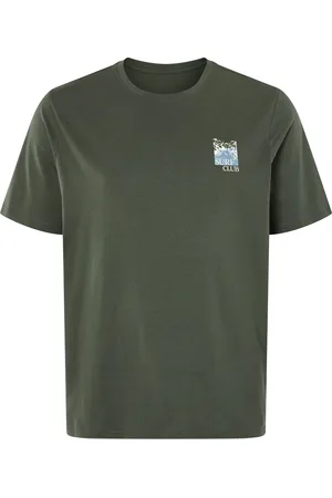 Livergy ® Herren T-Shirt (Dunkelgrün, 4XL (68/70))