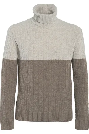 LIVING CRAFTS Herren Rollkragenpullover