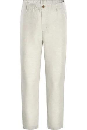 LIVING CRAFTS Herren Leinen Hose