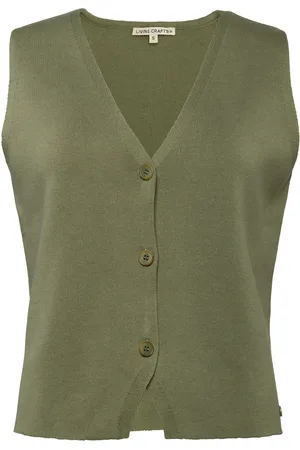 LIVING CRAFTS Damen Weste (Strick)