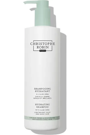 Christophe Robin Hydrating Shampoo with Aloe Vera 500ml