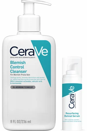 Cerave Cleanse and Smooth Duo for Blemish-Prone Skin