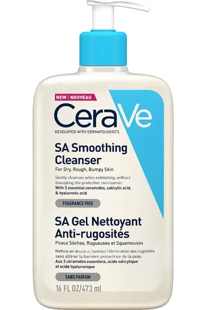Cerave SA Smoothing Cleanser with Salicylic Acid for Dry, Rough & Bumpy Skin 473ml
